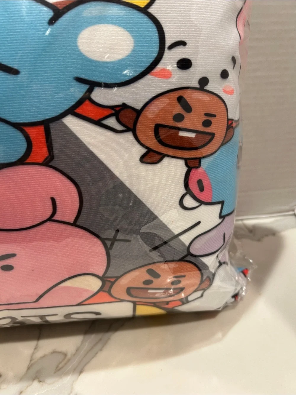 BTS BT21 Character Decorative Pillow - Multicolor